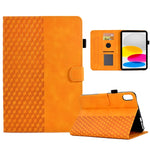Für iPad 10. Generation 10,9 2022 Rhombus geprägte Leder Smart Tablet Hülle, Für iPad 10. Generation 10,9 2022