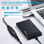 USB 3.0 Stecker zu Buchse Daten-Synchronisations-Super-Speed-Verlängerungskabel, Länge: 10m, 10m