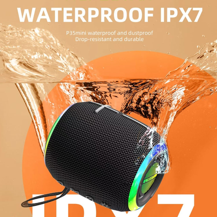 HOPESTAR P35 mini 10W Outdoor IPX7 Wasserdichter Bluetooth-Lautsprecher, P35 mini
