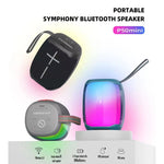 HOPESTAR P50 mini Outdoor RGB Licht Wasserdichter Bluetooth-Lautsprecher, P50 mini