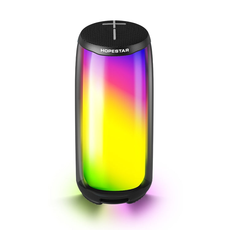 HOPESTAR P49 Tone Pulse RGB Light Wasserdichter Bluetooth-Lautsprecher, P49(Schwarz), P49(Grau), P49(Blau)