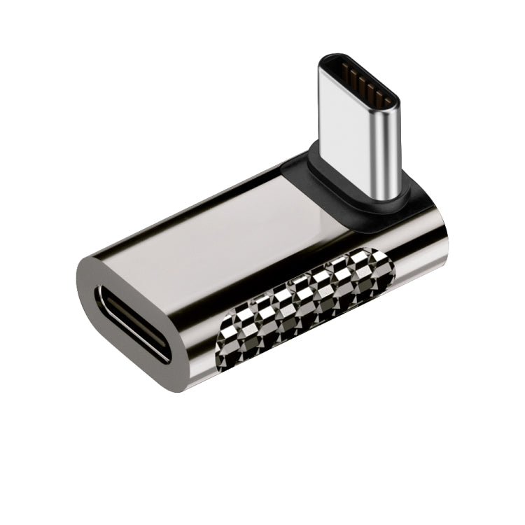 100W Typ-C Stecker zu Typ-C Buchse 20Gbps Zinklegierung Adapter, Typ-C Stecker zu Typ-C Buchse Seitenbiegung, Typ-C Stecker zu Typ-C Buchse Vertikaler Winkel, Typ-C Stecker zu Typ-C Buchse Mittlere Biegung, Typ-C Stecker zu Typ-C Buchse Gerade