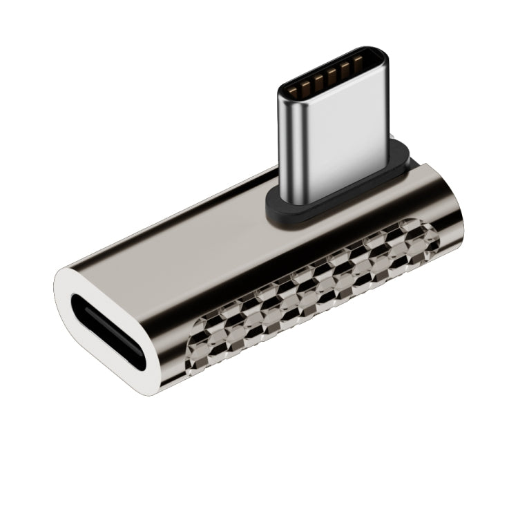 100W Typ-C Stecker zu Typ-C Buchse 20Gbps Zinklegierung Adapter, Typ-C Stecker zu Typ-C Buchse Seitenbiegung, Typ-C Stecker zu Typ-C Buchse Vertikaler Winkel, Typ-C Stecker zu Typ-C Buchse Mittlere Biegung, Typ-C Stecker zu Typ-C Buchse Gerade