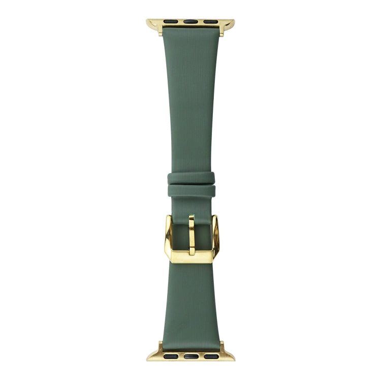 Uhrenarmband aus Seidenleder, passend für Apple Watch Series 8 &amp; 7 (41 mm) / SE 2 &amp; 6 &amp; SE &amp; 5 &amp; 4 (40 mm) und Apple Watch Ultra (49 mm) / Series 8 &amp; 7 (45 mm) / SE 2 &amp; 6 &amp; SE &amp; 5 &amp; 4 (44 mm).