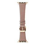 Uhrenarmband aus Seidenleder, passend für Apple Watch Series 8 &amp; 7 (41 mm) / SE 2 &amp; 6 &amp; SE &amp; 5 &amp; 4 (40 mm) und Apple Watch Ultra (49 mm) / Series 8 &amp; 7 (45 mm) / SE 2 &amp; 6 &amp; SE &amp; 5 &amp; 4 (44 mm).