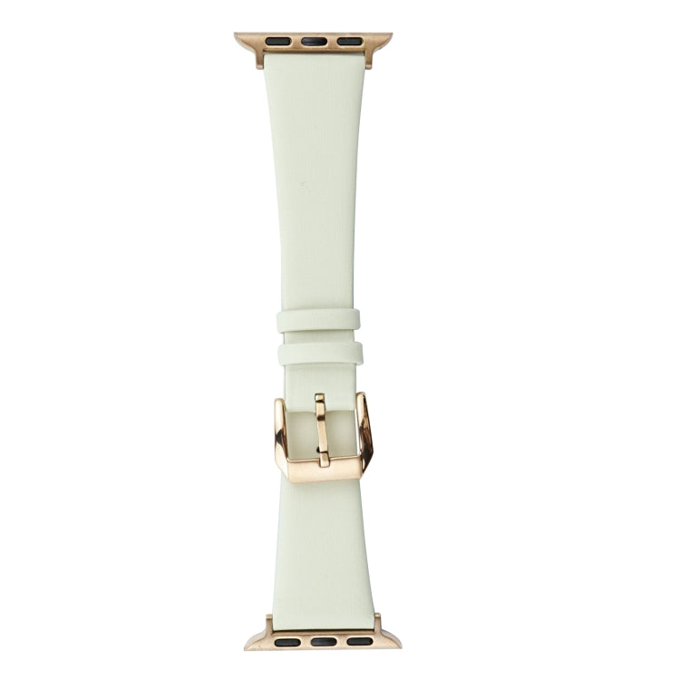 Uhrenarmband aus Seidenleder, passend für Apple Watch Series 8 &amp; 7 (41 mm) / SE 2 &amp; 6 &amp; SE &amp; 5 &amp; 4 (40 mm) und Apple Watch Ultra (49 mm) / Series 8 &amp; 7 (45 mm) / SE 2 &amp; 6 &amp; SE &amp; 5 &amp; 4 (44 mm).