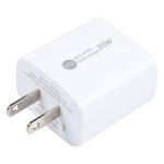 PD 20W USB-C/Type-C+QC 3.0 USB Interface Schnellladegerät, Spezifikation: US-Stecker