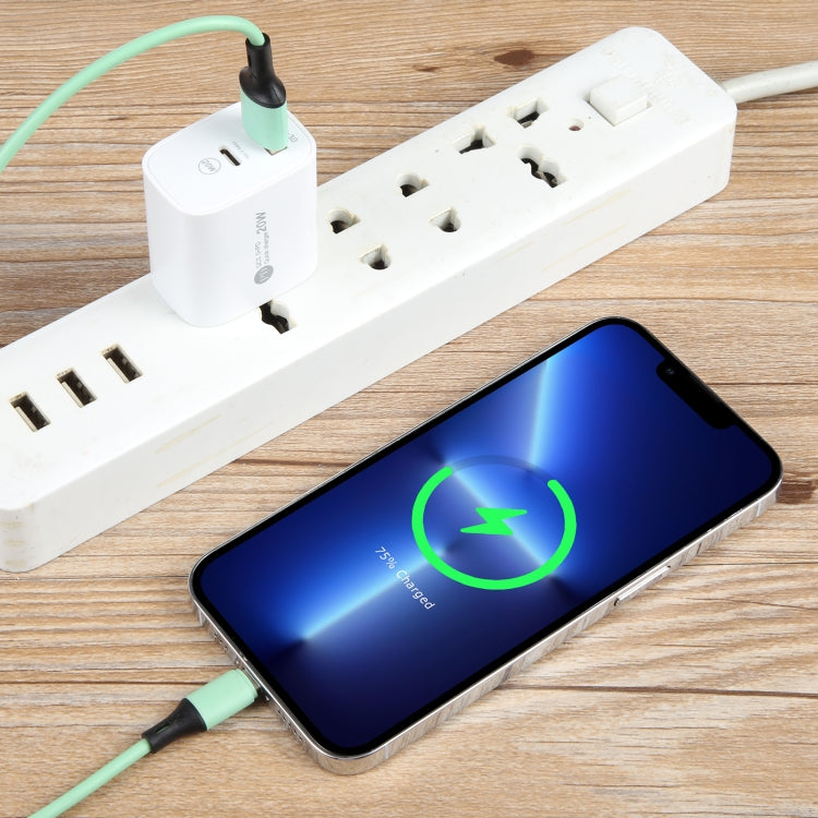 PD 20W USB-C/Type-C+QC 3.0 USB Interface Schnellladegerät, Spezifikation: US-Stecker