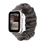 Stoff- und Edelstahl-Haarreifarmband, passend für Apple Watch Series 7 (41 mm), 6, SE, 5, 4 (40 mm), 3, 2, 1 (38 mm), 7 (45 mm), 6, SE, 5, 4 (44 mm), 3, 2, 1 (42 mm), 8, 7 (41 mm), SE 2, 6, SE, 5, 4 (40 mm), 3, 2, 1 (38 mm)...