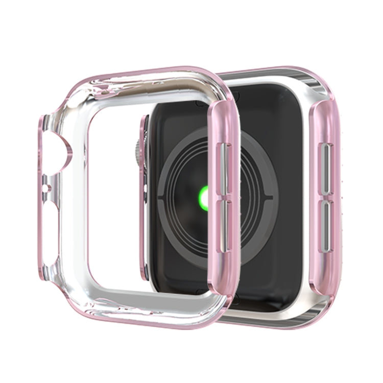 Schutzhülle mit doppelreihigen Diamanten, für Apple Watch Series 6 / 5 / 4 / SE 2025 / 2023 / 2022 40mm, für Apple Watch Series 3 & 2 & 1 42mm