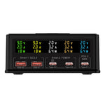868H 6 in 1 160W 3 PD Typ-C + 2 QC3.0 USB Ports Mehrfachanschluss Ladegerät, 868H