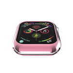 Galvanisierte TPU-Schutzhülle mit runden Löchern, für Apple Watch Series 3 & 2 & 1 38mm, für Apple Watch Series 6 / 5 / 4 / SE 2025 / 2023 / 2022 44mm