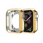Galvanisierte TPU-Schutzhülle mit runden Löchern, für Apple Watch Series 3 & 2 & 1 38mm, für Apple Watch Series 6 / 5 / 4 / SE 2025 / 2023 / 2022 44mm