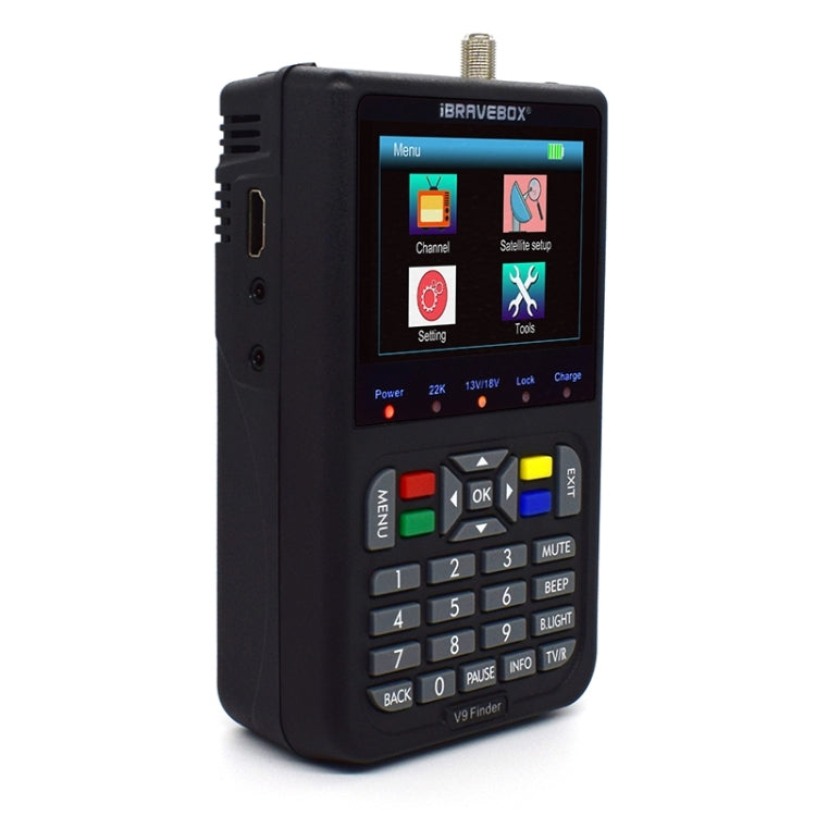 iBRAVEBOX V9 Finder Digitaler Satellitensignal-Sucher, EU Stecker, AU Stecker, UK Stecker