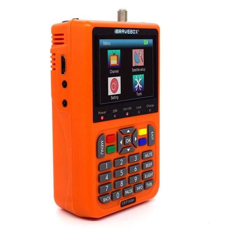 iBRAVEBOX V9 Finder Digitaler Satellitensignal-Sucher, EU Stecker, AU Stecker, UK Stecker