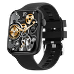 HT15 Smartwatch mit 1,85 Zoll Silikonarmband, IP67 wasserdicht, unterstützt Bluetooth-Anrufe und Schlafüberwachung