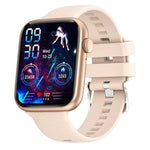 HT15 Smartwatch mit 1,85 Zoll Silikonarmband, IP67 wasserdicht, unterstützt Bluetooth-Anrufe und Schlafüberwachung