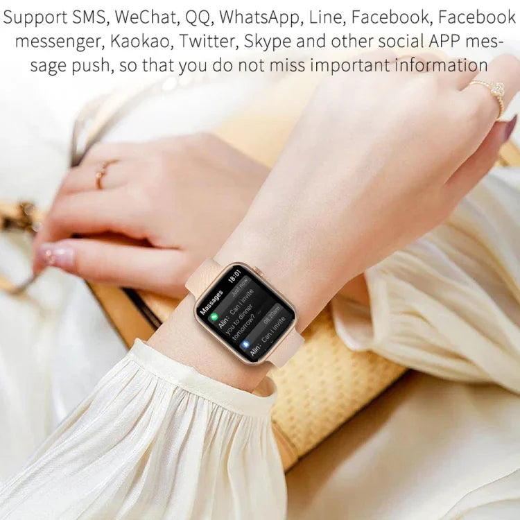 HT15 Smartwatch mit 1,85 Zoll Silikonarmband, IP67 wasserdicht, unterstützt Bluetooth-Anrufe und Schlafüberwachung