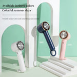 U16 Tragbarer Handkühler Elektrischer Ventilator, U16 (Weiß), U16 (Pink), U16 (Blau)