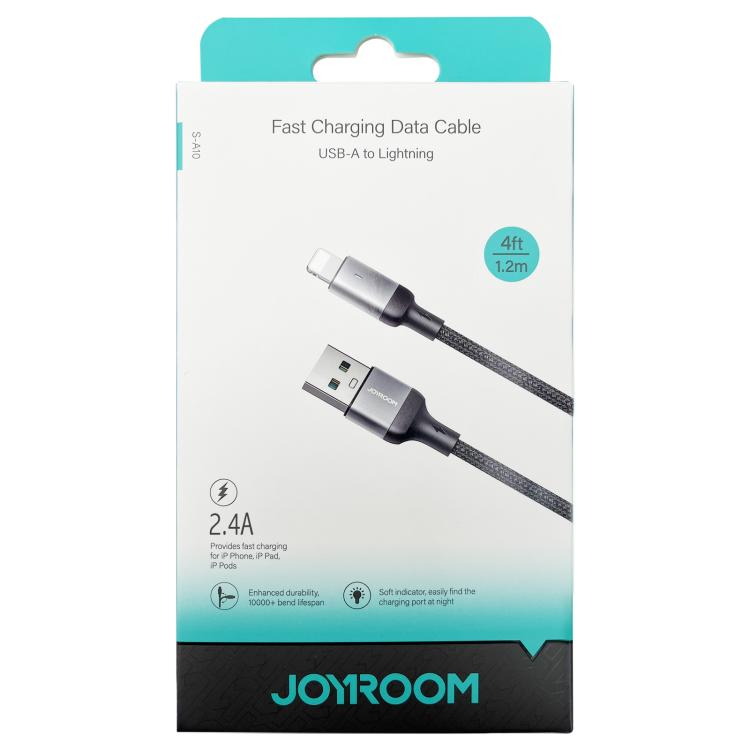 JOYROOM S-UL012A10 Extraordinary Serie 2.4A USB-A zu 8 Pin Schnelllade-Datenkabel, 20W 8 Pin, 1,2m, 20W 8 Pin, 2m, 20W 8 Pin, 3m