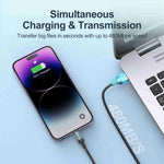 JOYROOM S-UL012A10 Extraordinary Serie 2.4A USB-A zu 8 Pin Schnelllade-Datenkabel, 20W 8 Pin, 1,2m, 20W 8 Pin, 2m, 20W 8 Pin, 3m