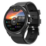 BM01 1,45 Zoll Silikonarmband IP68 wasserdichte Smartwatch unterstützt Bluetooth-Anrufe / NFC, Silikonarmband (Silber), Silikonarmband (Schwarz)