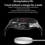BM01 1,45 Zoll Silikonarmband IP68 wasserdichte Smartwatch unterstützt Bluetooth-Anrufe / NFC, Silikonarmband (Silber), Silikonarmband (Schwarz)
