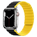 Intelligentes magnetisches Silikon-Armband, für Apple Watch Series 8 &amp; 7 (41 mm) und Apple Watch Series 8 &amp; 7 (45 mm)