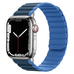 Intelligentes magnetisches Silikon-Armband, für Apple Watch Series 8 &amp; 7 (41 mm) und Apple Watch Series 8 &amp; 7 (45 mm)