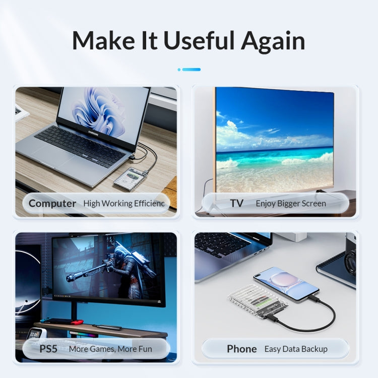 ORICO 2139C3-V1 2,5 Zoll USB3.0 Externe Festplattengehäuse
