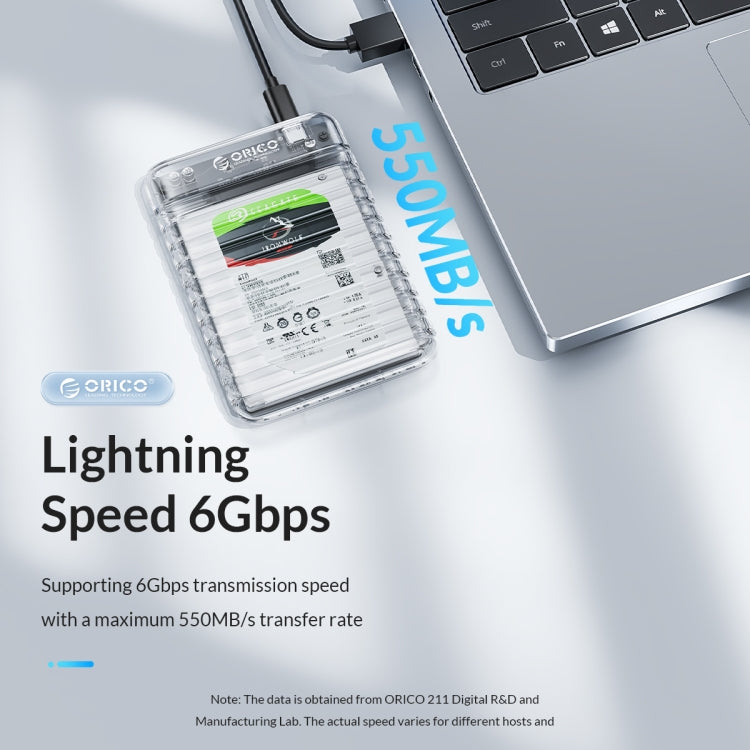 ORICO 2139C3-V1 2,5 Zoll USB3.0 Externe Festplattengehäuse