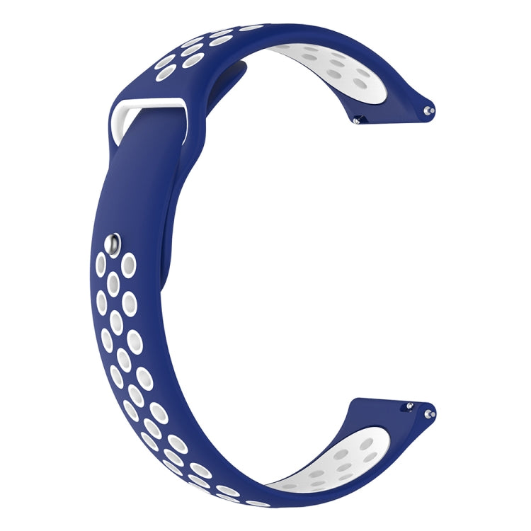 Two-colors Replacement Wrist Strap Watchband, For Garmin Fenix Chronos, For Garmin Vivoactive3