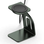 Ladestation aus Aluminiumlegierung (ohne Ladegerät) für Samsung Galaxy Watch4 / Watch3 / Active2 / Active, Samsung Galaxy Watch5 / Watch5 Pro und Google Pixel Watch