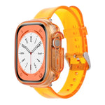 Glacier Jelly Klare TPU-Schutzhülle und Armband für Apple Watch Ultra 3 / 2 / 1 49 mm