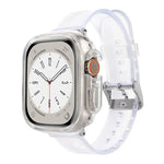 Glacier Jelly Klare TPU-Schutzhülle und Armband für Apple Watch Ultra 3 / 2 / 1 49 mm