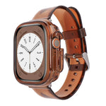 Glacier Jelly Klare TPU-Schutzhülle und Armband für Apple Watch Ultra 3 / 2 / 1 49 mm