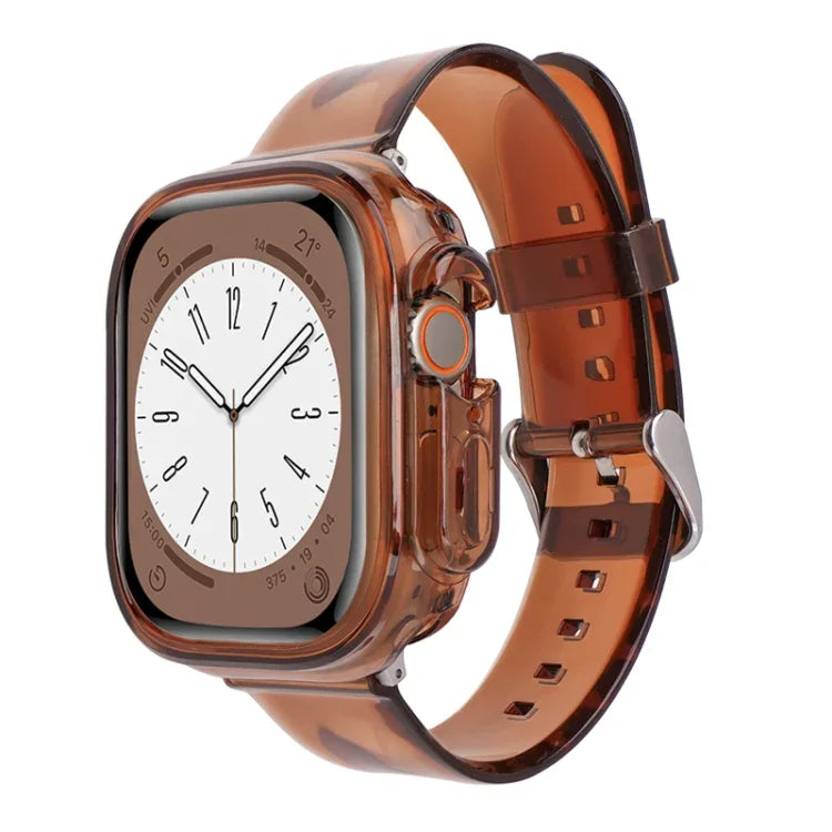 Glacier Jelly Klare TPU-Schutzhülle und Armband für Apple Watch Ultra 3 / 2 / 1 49 mm