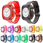 Glacier Jelly Klare TPU-Schutzhülle und Armband für Apple Watch Ultra 3 / 2 / 1 49 mm