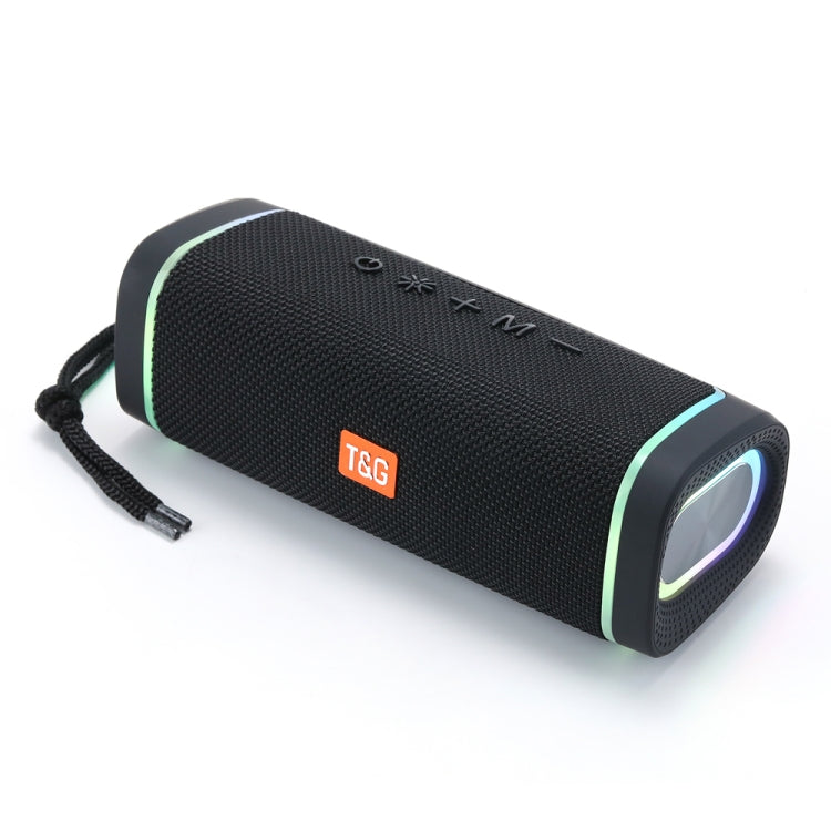 T&G TG375 Outdoor Tragbarer LED-Licht RGB Kabelloser Bluetooth Lautsprecher Subwoofer, TG375
