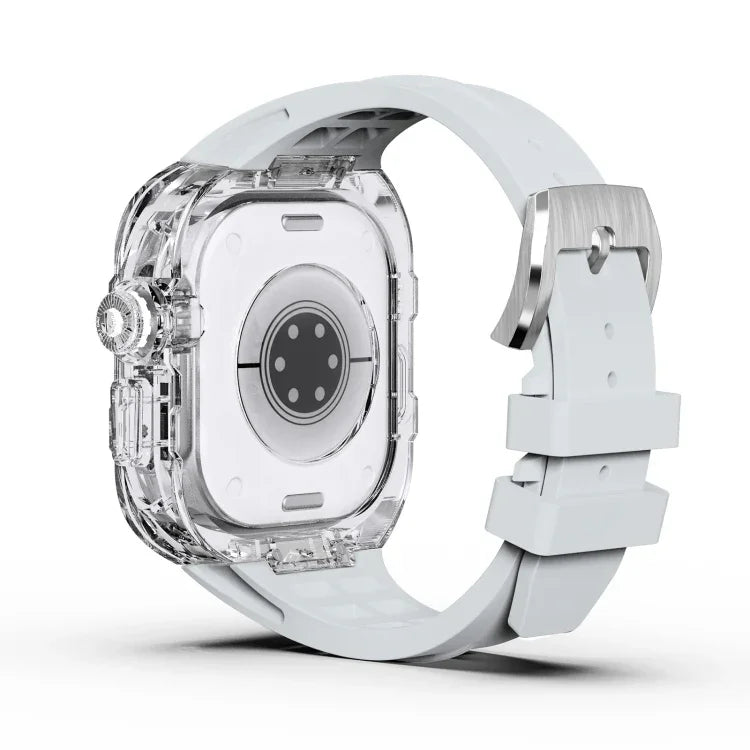 Transparentes Armband aus Fluorkautschuk für Apple Watch Ultra 3 / 2 / 1 (49 mm)