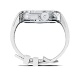 Transparentes Armband aus Fluorkautschuk für Apple Watch Ultra 3 / 2 / 1 (49 mm)