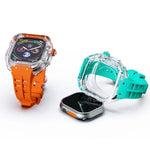 Transparentes Armband aus Fluorkautschuk für Apple Watch Ultra 3 / 2 / 1 (49 mm)