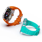 Transparentes Armband aus Fluorkautschuk für Apple Watch Ultra 3 / 2 / 1 (49 mm)