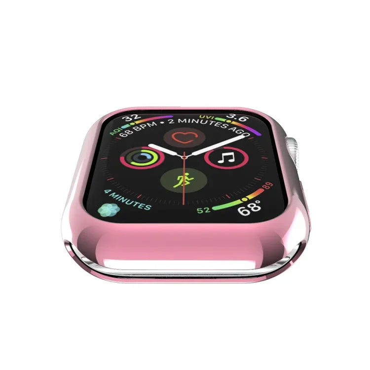 Schutzhülle aus beschichtetem TPU mit runden Aussparungen, passend für Apple Watch Series 6 / 5 / 4 / SE 2025 / 2023 / 2022 (40 mm) und Apple Watch Series 3, 2 und 1 (42 mm).