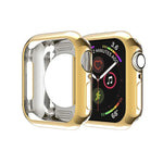 Schutzhülle aus beschichtetem TPU mit runden Aussparungen, passend für Apple Watch Series 6 / 5 / 4 / SE 2025 / 2023 / 2022 (40 mm) und Apple Watch Series 3, 2 und 1 (42 mm).