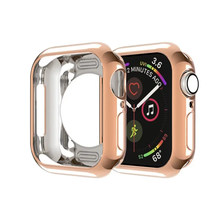 Schutzhülle aus beschichtetem TPU mit runden Aussparungen, passend für Apple Watch Series 6 / 5 / 4 / SE 2025 / 2023 / 2022 (40 mm) und Apple Watch Series 3, 2 und 1 (42 mm).