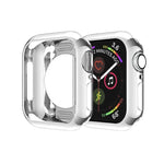 Schutzhülle aus beschichtetem TPU mit runden Aussparungen, passend für Apple Watch Series 6 / 5 / 4 / SE 2025 / 2023 / 2022 (40 mm) und Apple Watch Series 3, 2 und 1 (42 mm).