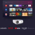 MECOOL KP1 1920x1080P 700ANSI Lumen Tragbarer Mini LCD Smart Beamer, KP1