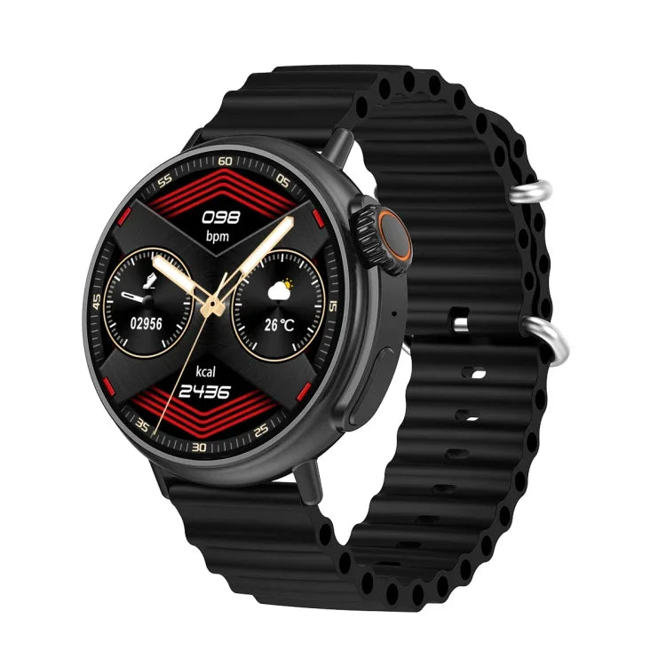 MT30 Smartwatch mit 1,6-Zoll-HD-Bildschirm, TPU-Armband, unterstützt Sprachanrufe und Blutsauerstoffmessung, TPU-Armband