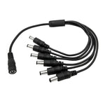 DC-Buchse auf DC-Stecker Verlängerungskabel, 0,37 m 4-fach, 0,42 m 8-fach, 0,37 m 6-fach, 0,37 m 3-fach, 0,5 m 16-fach
